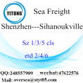 Shenzhen Hafen LCL Konsolidierung nach Sihanoukville